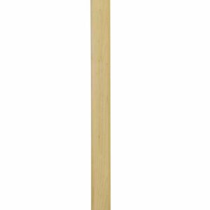 Oval Flute Wood Spindle