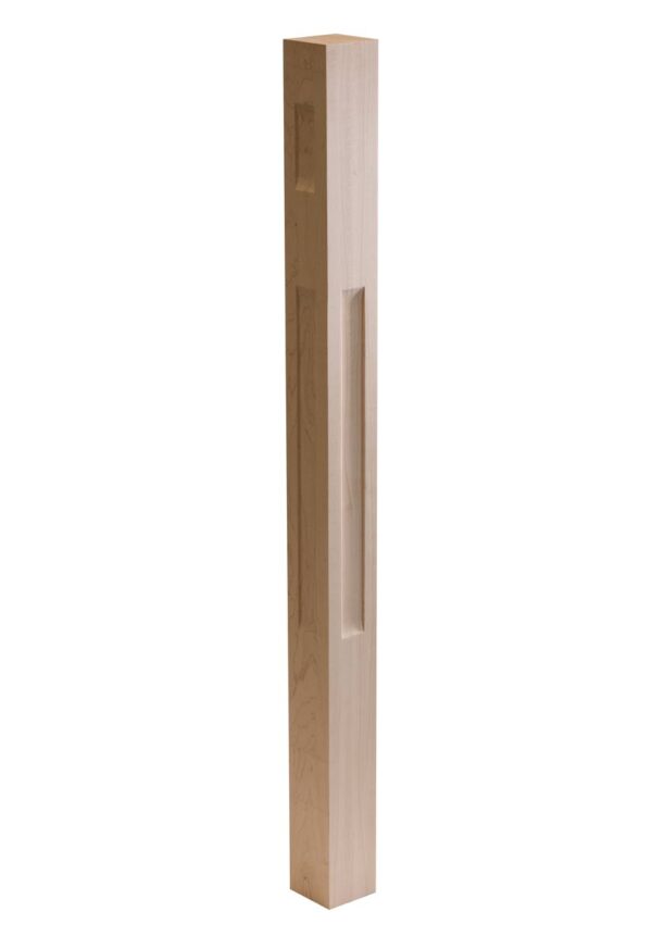 Shaker Two Windows Wood Post Scoop