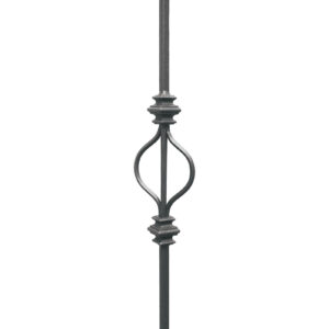 Square Double Knuckle Harp Smooth Centerpiece