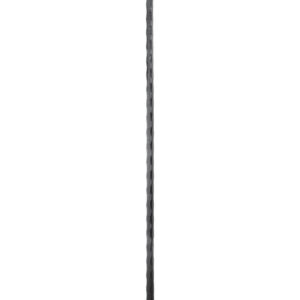 Square Hammered on Edges Straight Bar