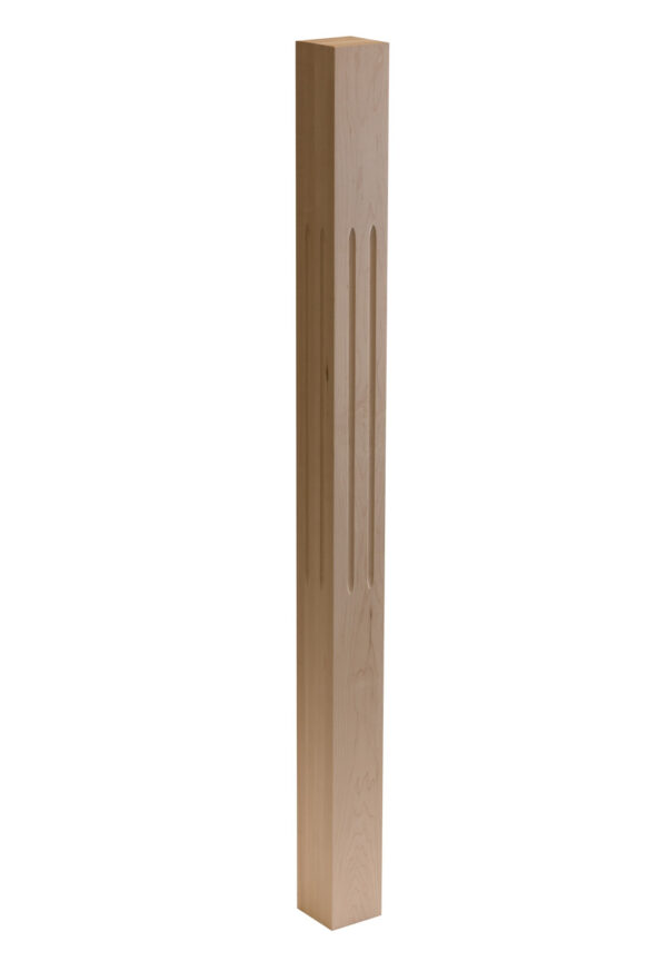 Two Flute Wood Post