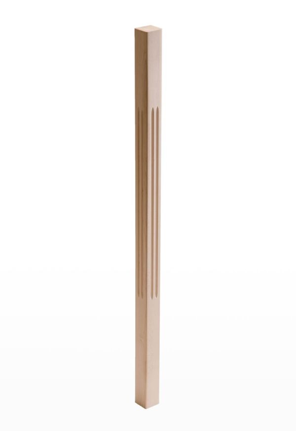 Two Flute Wood Spindle