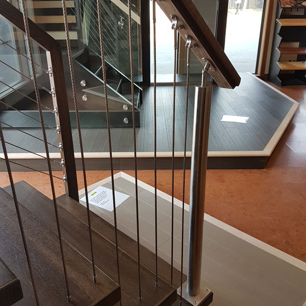 Cable Railing Systems - Modern style with minimum view obstruction.  Durable, low maintenance and innovative design.