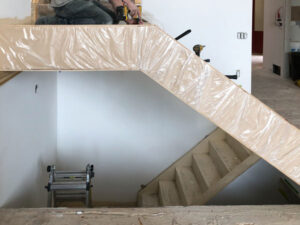 Stair Installation of Canmore residence 